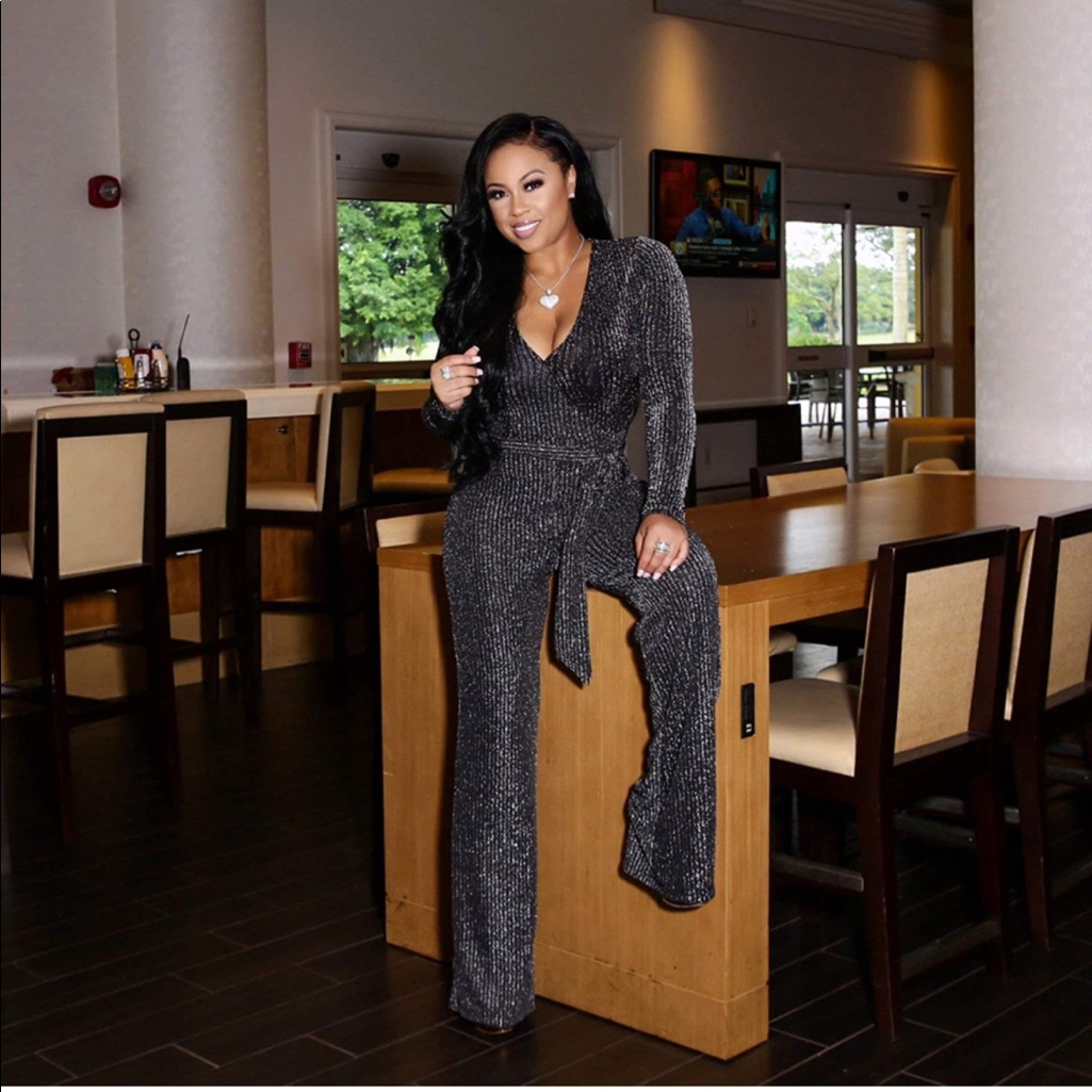 Silver Form Fitting Romper